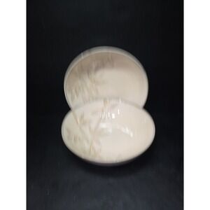 Florida Marketplace Bamboo Design Soup Cereal Bowls, Set of 2, Discontinued SOCE